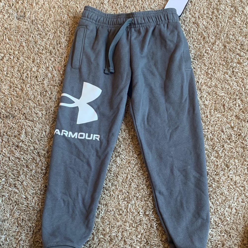 Under Armour Kids Charcoal Joggers